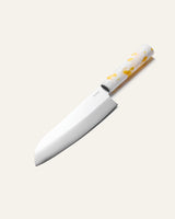 Lemon Meringue Santoku Knife