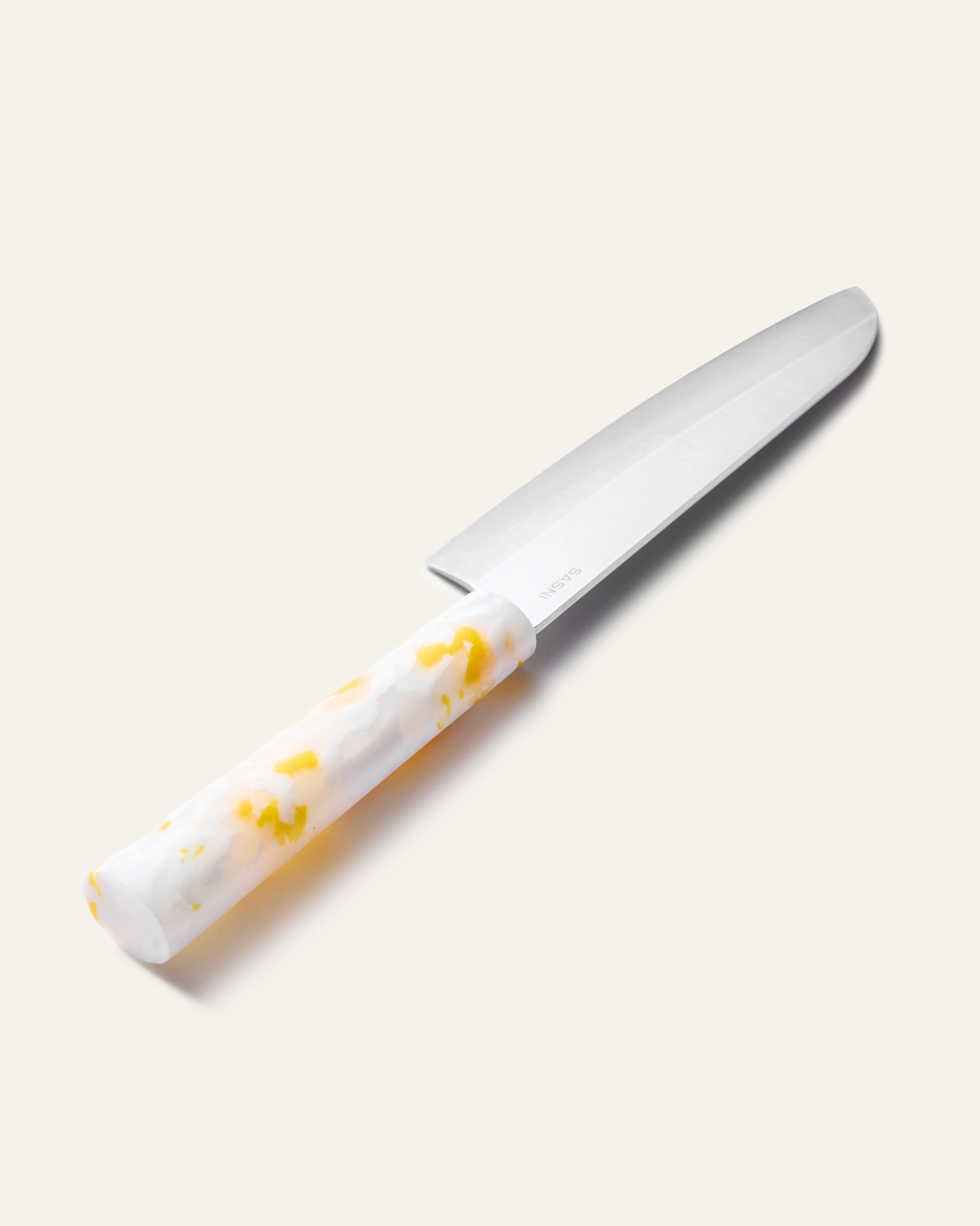 Lemon Meringue Santoku Knife