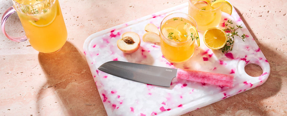 colourful chopping board