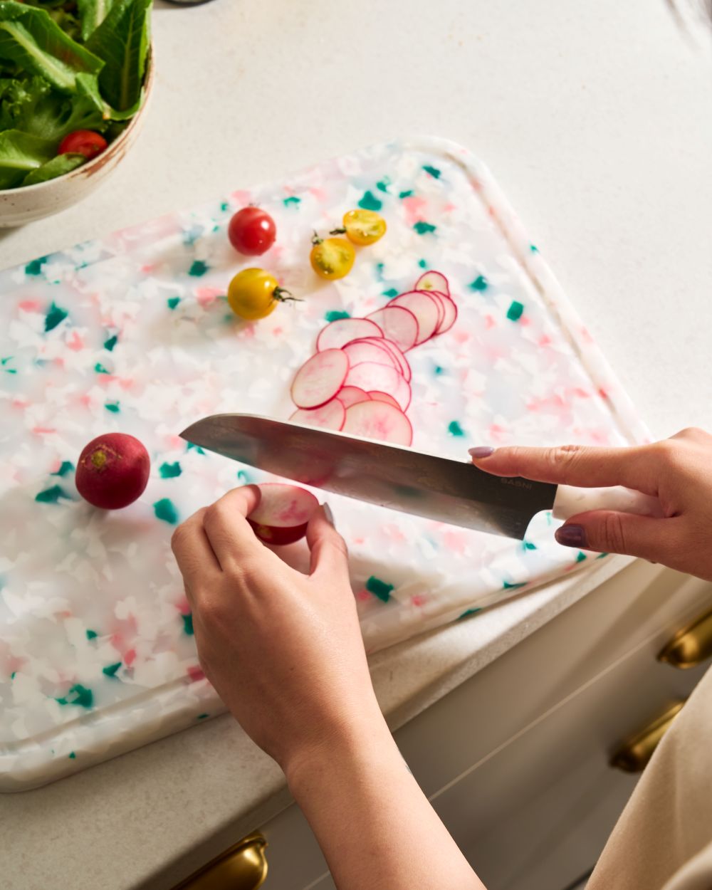 Watermelon Santoku Knife