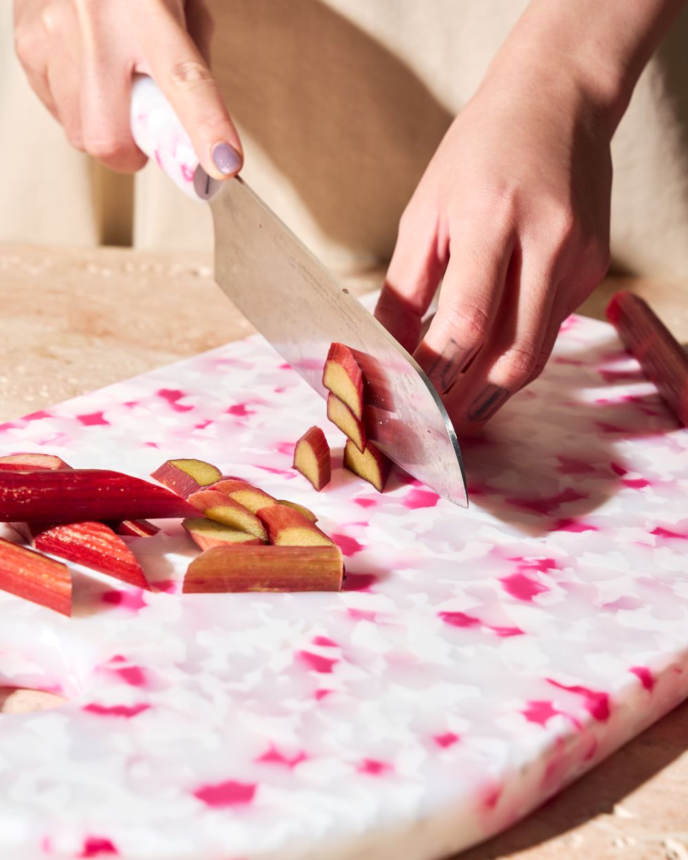 Dragonfruit Santoku Knife